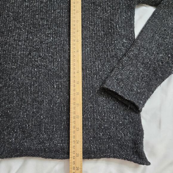 Guess Knit Mock Turtleneck Sweater L Wool Blend Vintage Y2K Streetwear Grunge - Picture 12 of 12